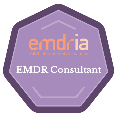EMDR consultant badge pic